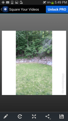 Скриншот приложения Square Your Videos - №4