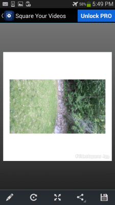 Скриншот приложения Square Your Videos - №5