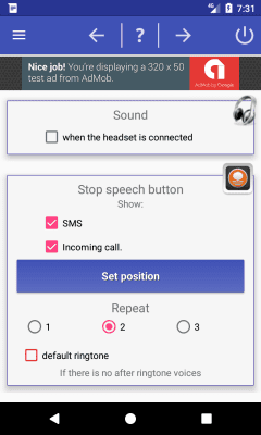 Скриншот приложения Говорящий Информатор - №6