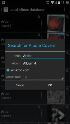 Скриншот приложения Album Cover Finder - №4