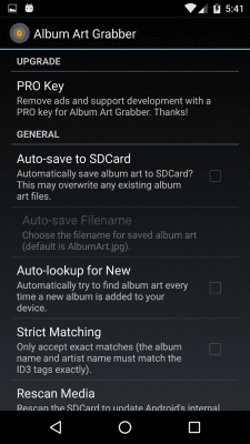 Скриншот приложения Album Art Grabber - №3