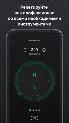 Скриншот приложения Гитарный тюнер - Guitar Tuna - №7