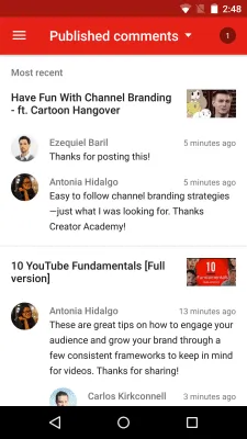 Скриншот приложения Творческая студия YouTube - №6