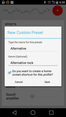 Скриншот приложения Equalizer - №7