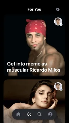 Скриншот приложения Reface: замена лица в видео, мемы и приколы - №7