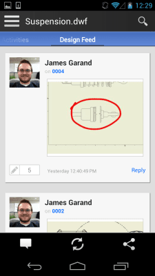 Скриншот приложения Autodesk 360 Mobile - №4