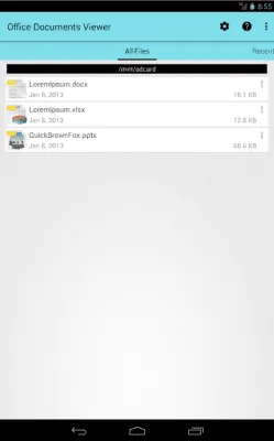 Скриншот приложения Office Documents Viewer - №3