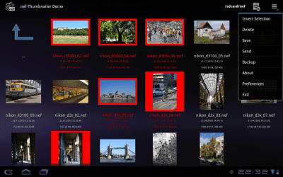 Скриншот приложения nef-Thumbnailer Demo - №4