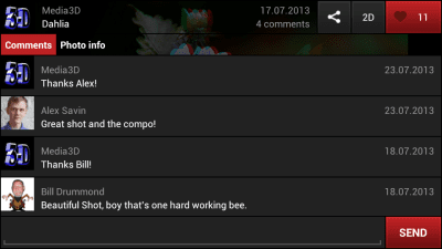 Скриншот приложения Phereo 3D Photo - №7