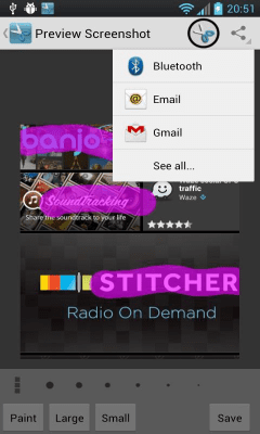 Скриншот приложения Screenshot capture & crop - №5