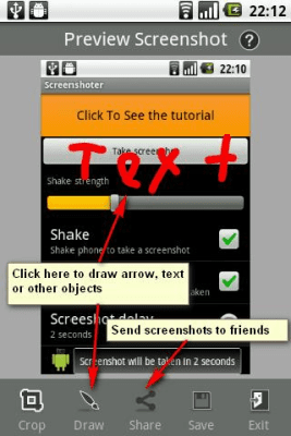Скриншот приложения Screenshot Free - №2