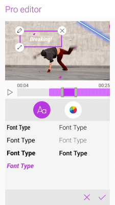 Скриншот приложения Редактор слайдшоу MiniMovie - №4