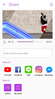 Скриншот приложения Редактор слайдшоу MiniMovie - №5
