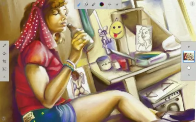 Скриншот приложения Corel Painter Mobile - №6