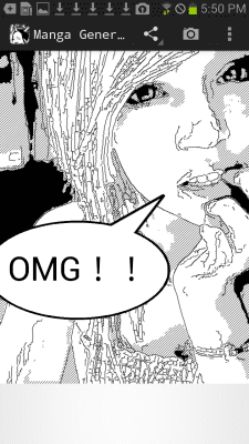 Скриншот приложения MangaGenerator -Cartoon image- - №4