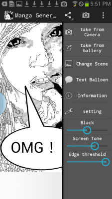 Скриншот приложения MangaGenerator -Cartoon image- - №5