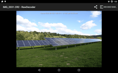 Скриншот приложения Raw Decoder Free - №3