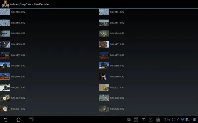 Скриншот приложения Raw Decoder Free - №4