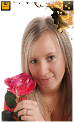 Скриншот приложения Photo Fire Effects - №3