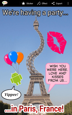 Скриншот приложения PicSay - Photo Editor - №4