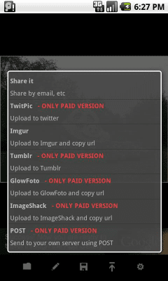 Скриншот приложения aPic Free Photo Editor - №5