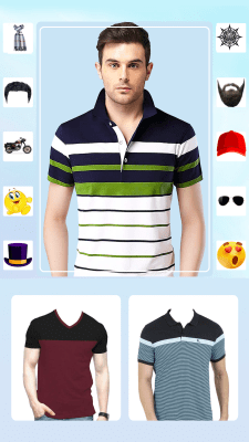 Скриншот приложения Men T-Shirt Photo Editor and Sweatshirt Dress - №2
