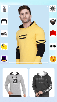 Скриншот приложения Men T-Shirt Photo Editor and Sweatshirt Dress - №6