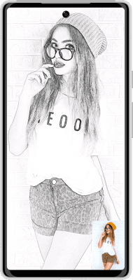 Скриншот приложения Sketch Drawing Photo Editor - №6