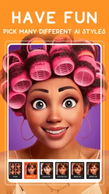 Скриншот приложения Voila AI Artist Фоторедактор - №3