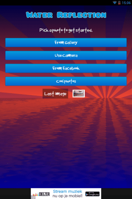 Скриншот приложения Water Reflection Effect - №4