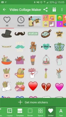 Скриншот приложения Мастерская видео-коллажей - №4