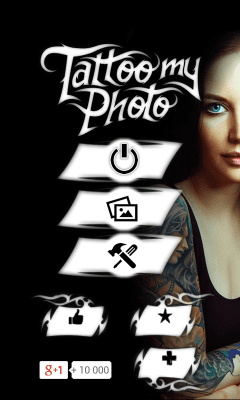 Скриншот приложения Tattoo my Photo - №2