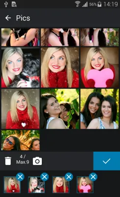 Скриншот приложения Фото Редактор Коллаж MAX - №3