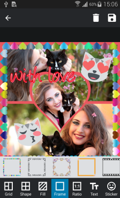 Скриншот приложения Фото Редактор Коллаж MAX - №7