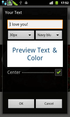 Скриншот приложения Фотооткрытки - №7