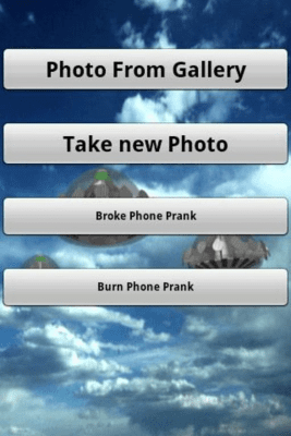 Скриншот приложения UFO Photo Bomb - №3