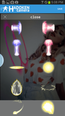 Скриншот приложения HADOKEN CAMERA -Animated Gif- - №6