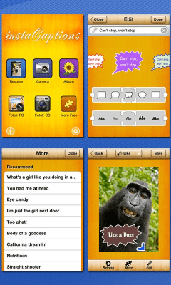 Скриншот приложения InstaCaptions - №3