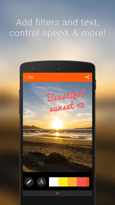 Скриншот приложения Gif Me! Camera - №3