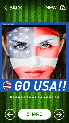 Скриншот приложения Flag Face - FlagFace - №6