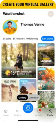 Скриншот приложения Weathershot - №4