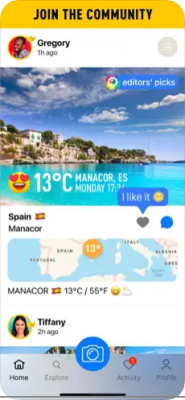 Скриншот приложения Weathershot - №5