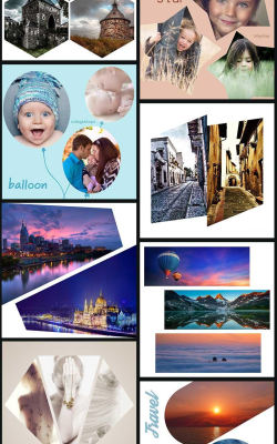 Скриншот приложения Collage Shape - Коллажи - №3