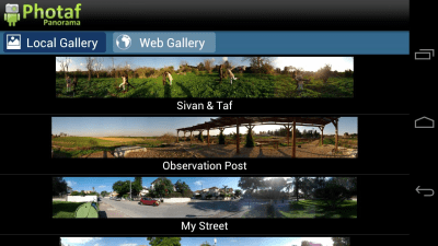 Скриншот приложения Photaf Panorama - №2