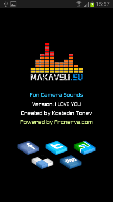 Скриншот приложения Fun Camera Sounds - №5