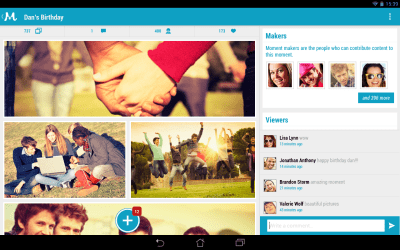 Скриншот приложения Moment.me - №1