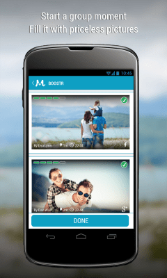 Скриншот приложения Moment.me - №5