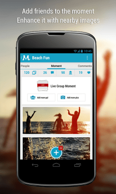 Скриншот приложения Moment.me - №6