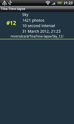 Скриншот приложения Tina Time-lapse - №3