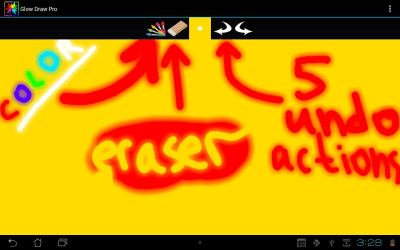 Скриншот приложения Glow Draw - №4